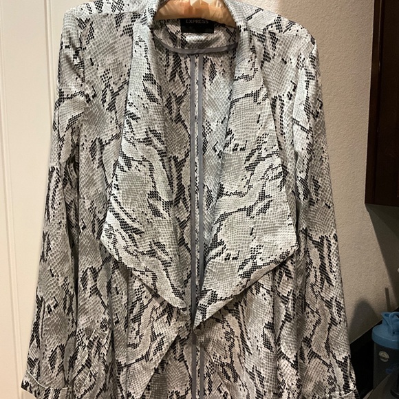 Snake print cardigan/duster - Picture 2 of 9